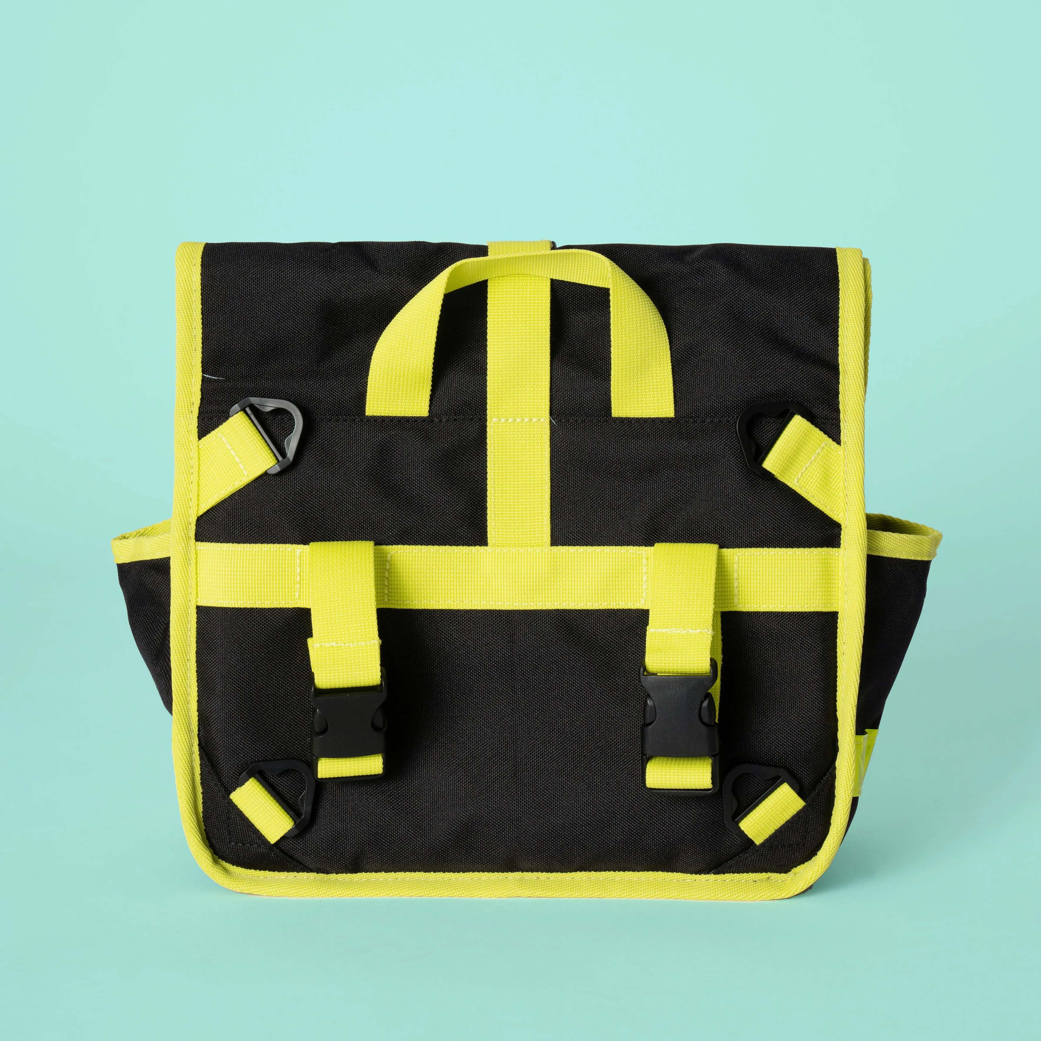 Neon Handlebar bag satchel black