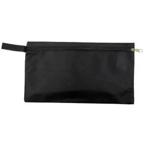 New Quality Multi-Purpose Black Zip-Up Pouch