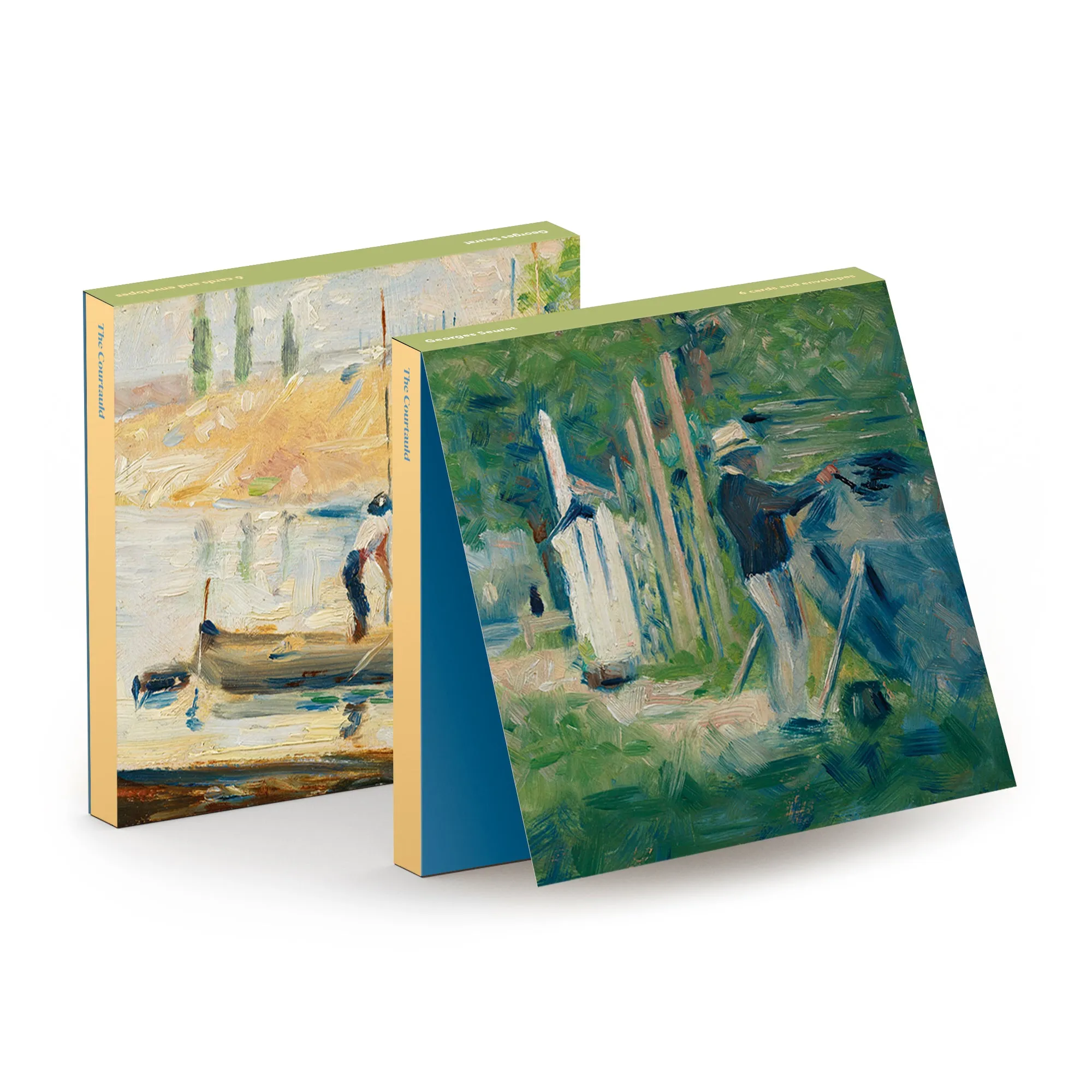 Notecard Wallet George Seurat Boat