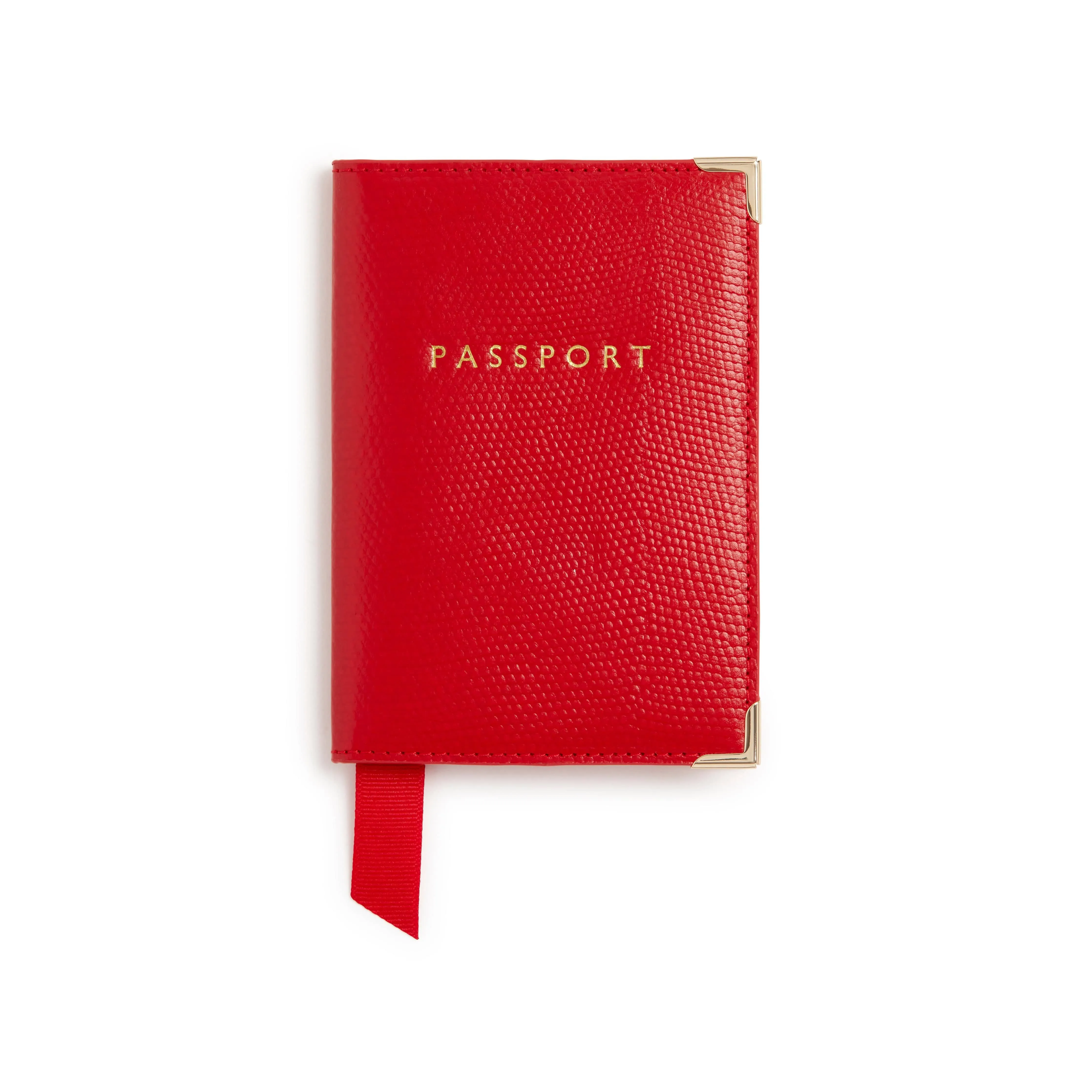 Nutcombe Vegan Leather Passport Holder & Bi-Fold Card Holder Gift Box | Red