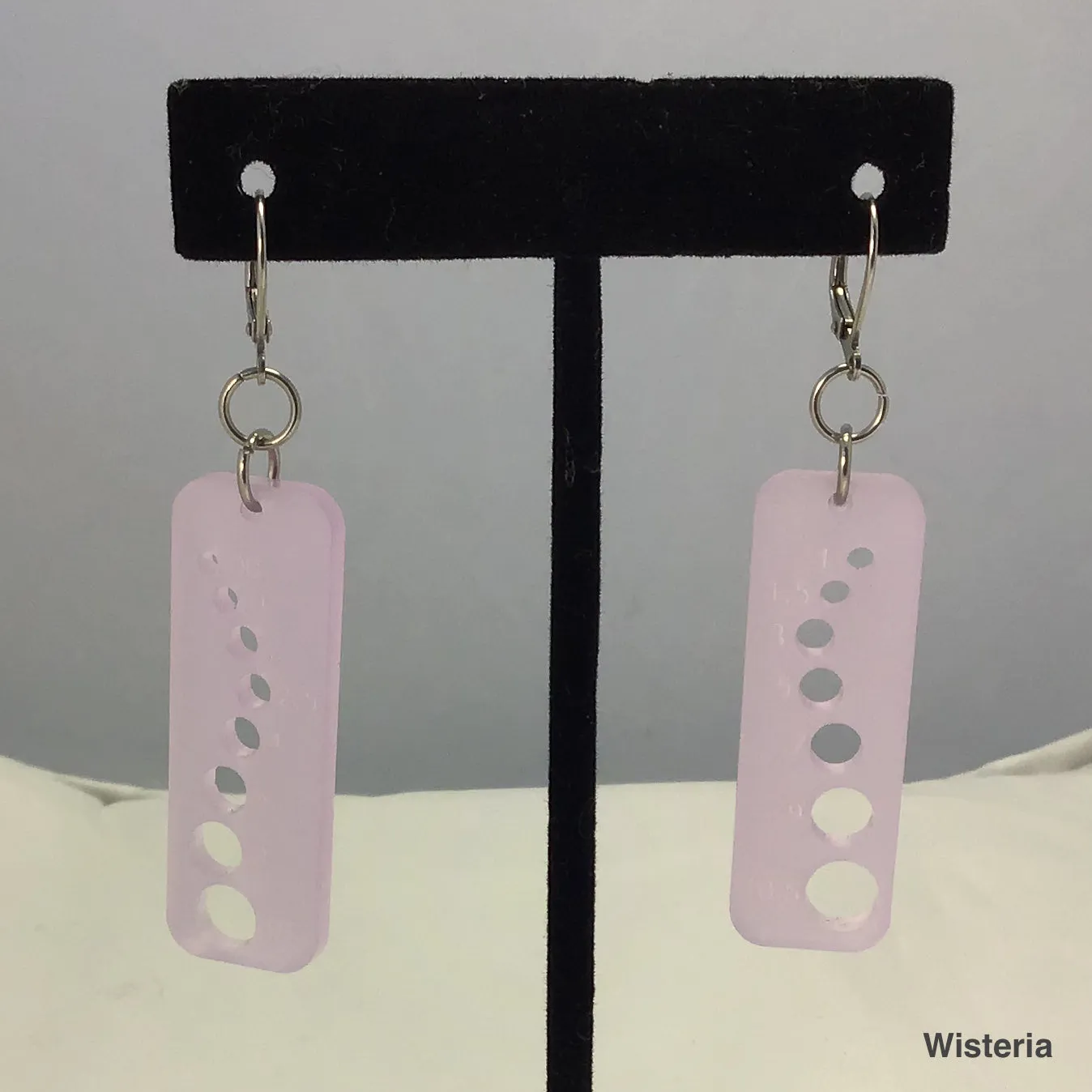 Oink Pigments Needle Gauge Earrings