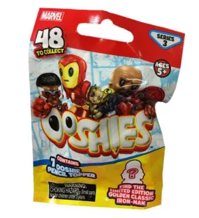 Ooshies Pencil Toppers 1 Pack Foil Bag Marvel S3