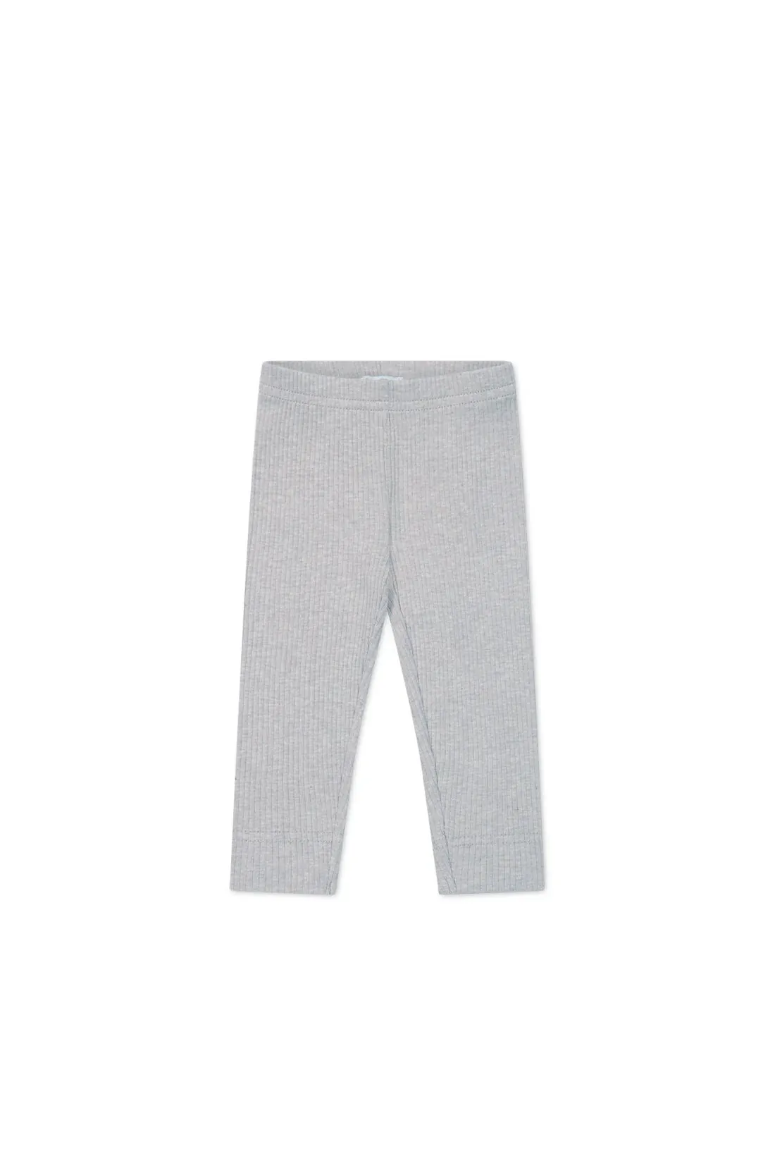 Organic Cotton Modal Elastane Legging - Icicle Marle