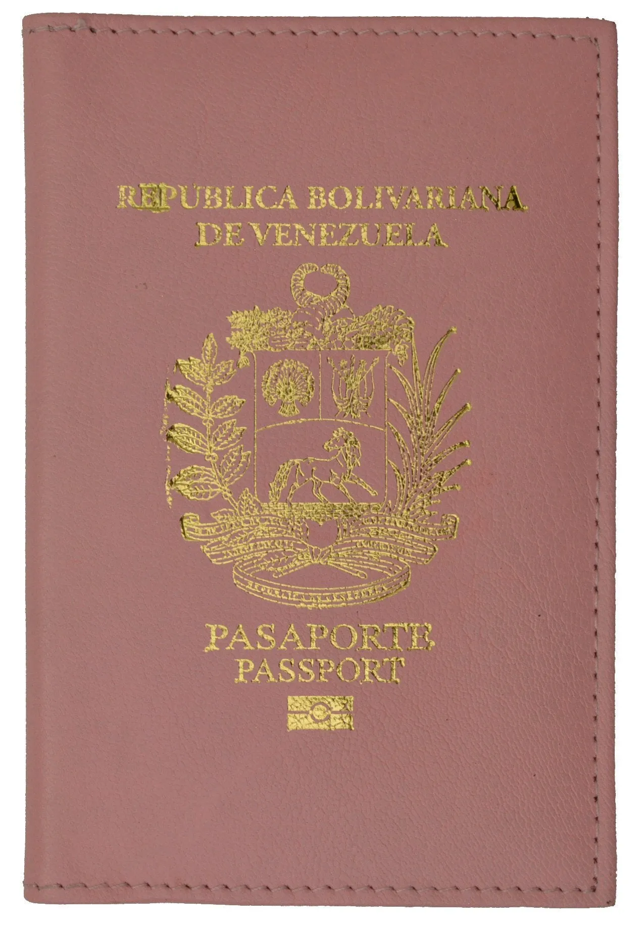 Passport Cover Genuine Leather Venezuela Passport Wallet for Travel 151 Venezuela