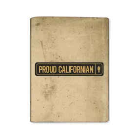 Passport Cover Holder Travel Wallet Case-Proud Calipfornian