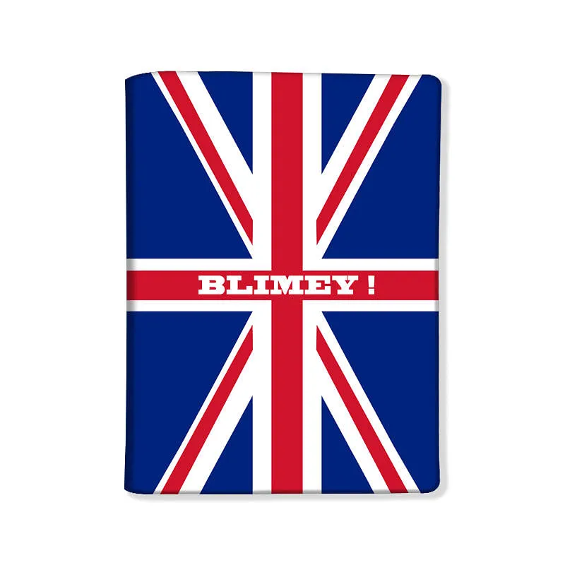 Passport Cover Travel Wallet Holder -Blimey