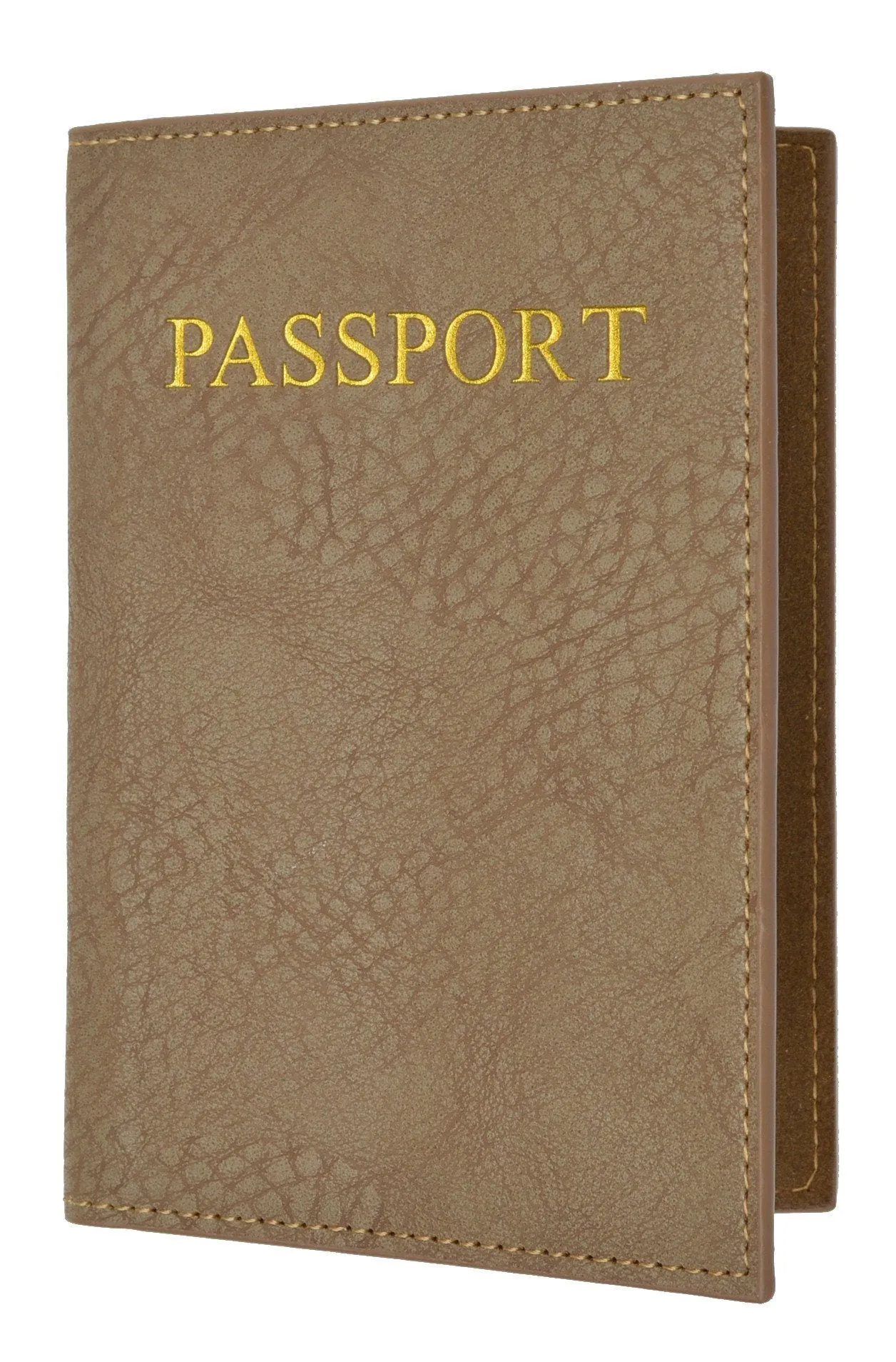 Passport Holder - Tan