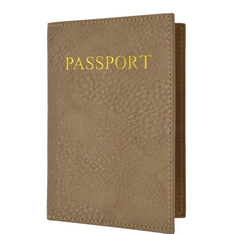 Passport Holder - Tan