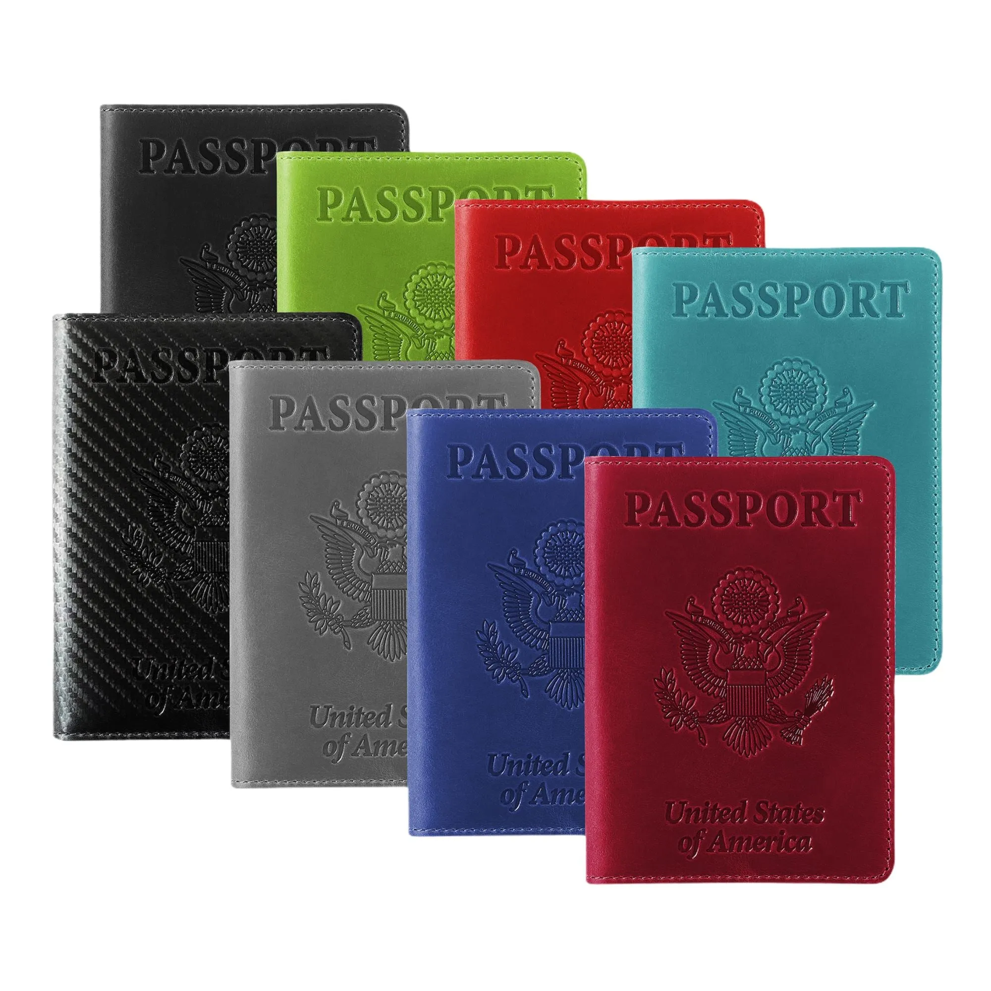 Passport Holder with Vaccination Card Protector