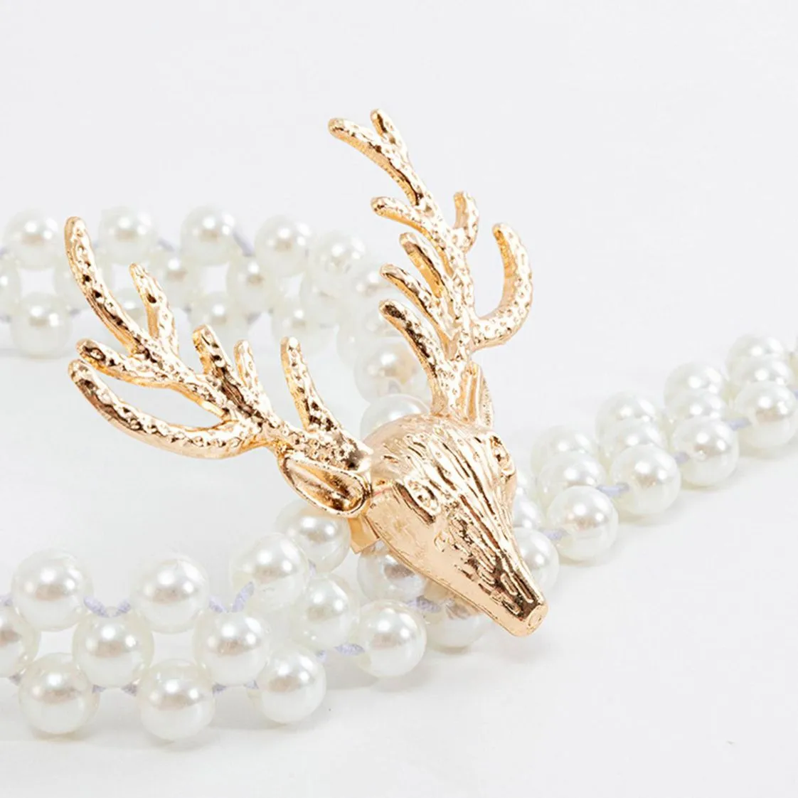 Pearl Deer Curtain Holder Pair