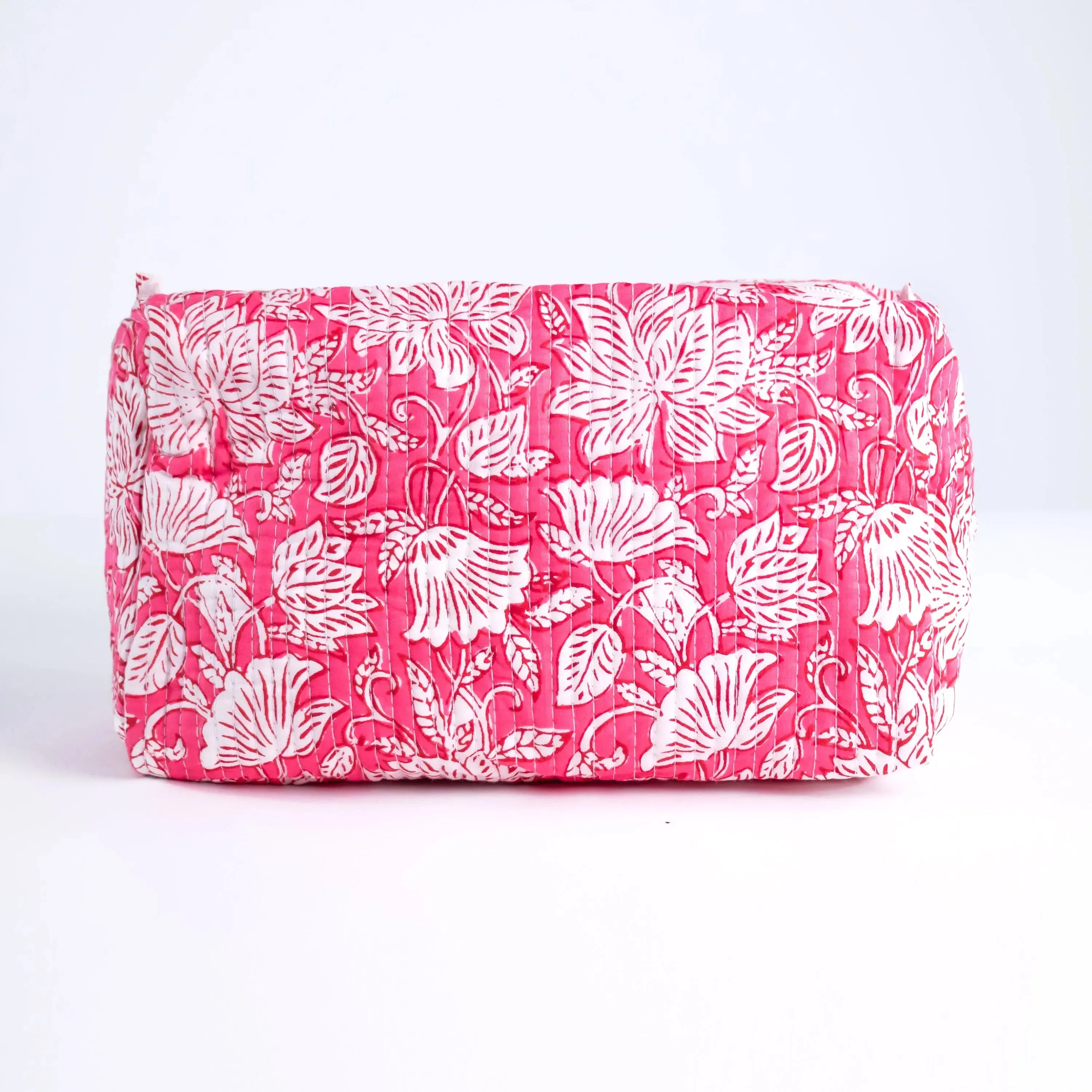 Peony Paisley Cotton Wash Bag