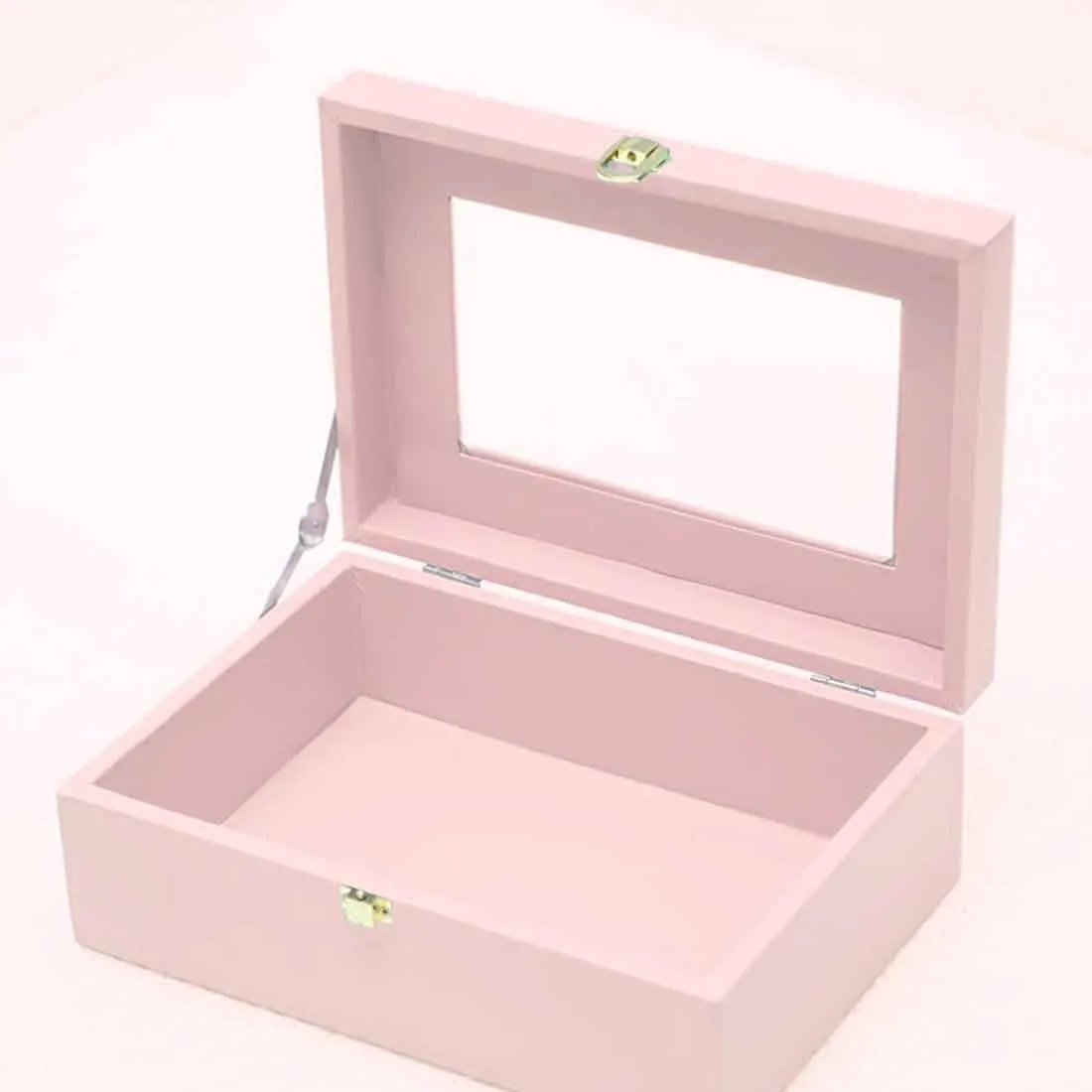 Personalized Pink Gift Box for Girlfriend Birthday  - Leaf