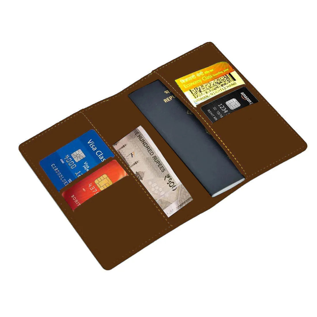 Personalized Travel Wallet with Charm Passport Cover - King