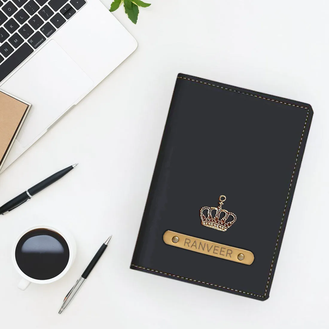 Personalized Travel Wallet with Charm Passport Cover - King