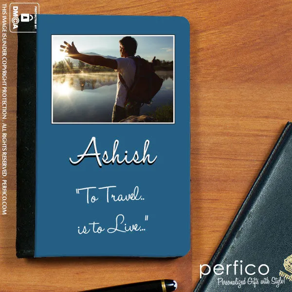 Picture Perfect © Personalized Passport Cover and Holder