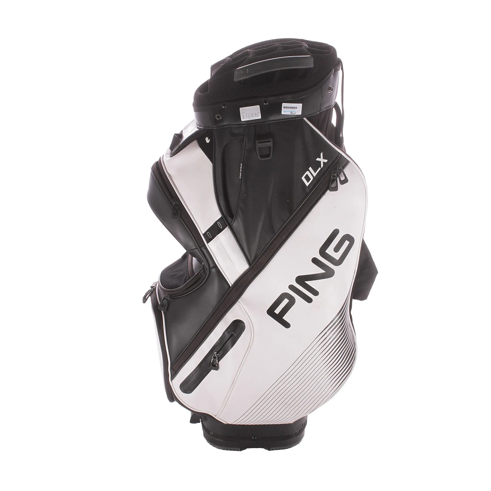 Ping Second Hand Cart Bag - Black/White