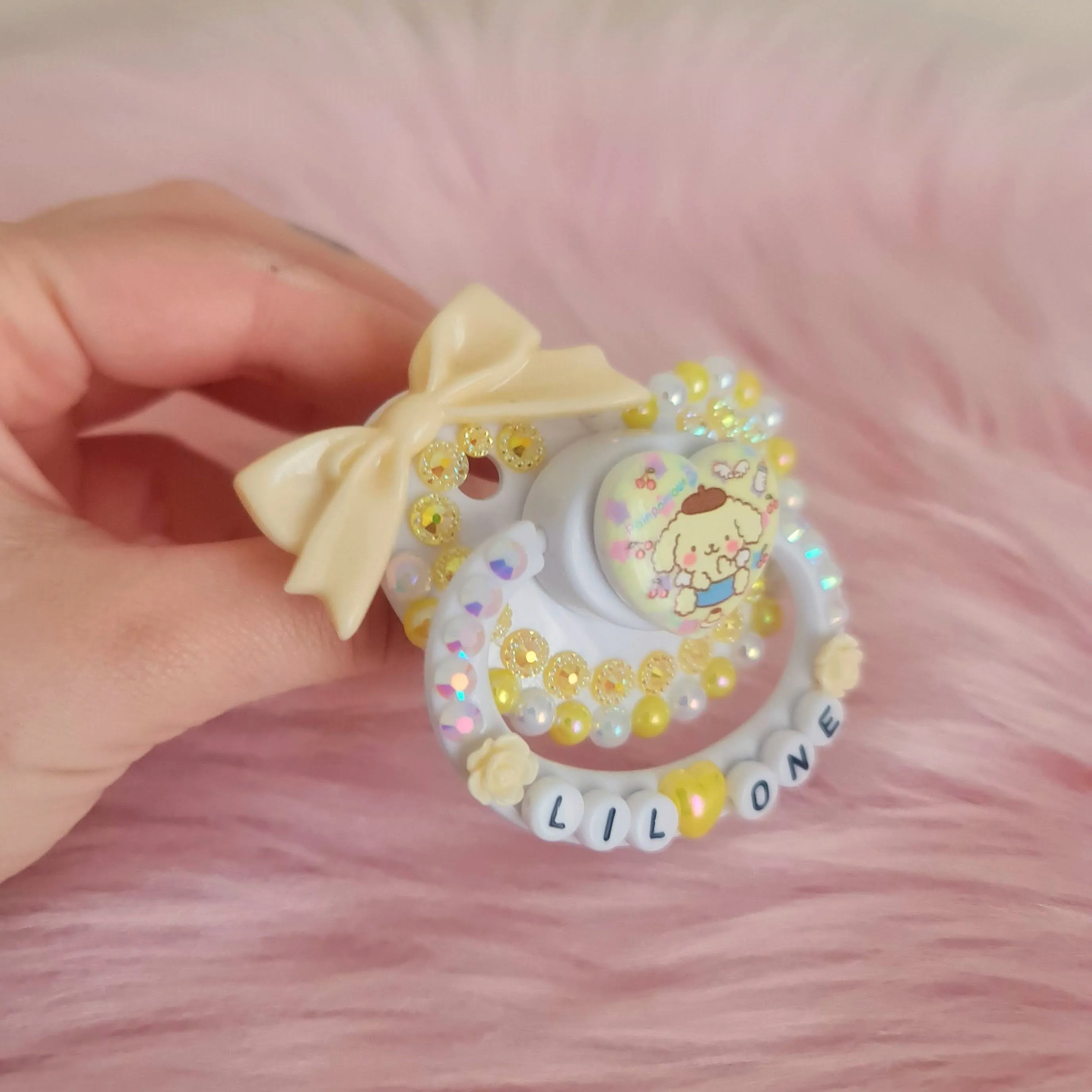 Pompompurin Custom Pacifier