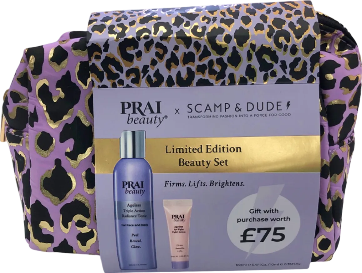 Prai Beauty Limited Edition Beauty Set with Scamp & Dude  190ml