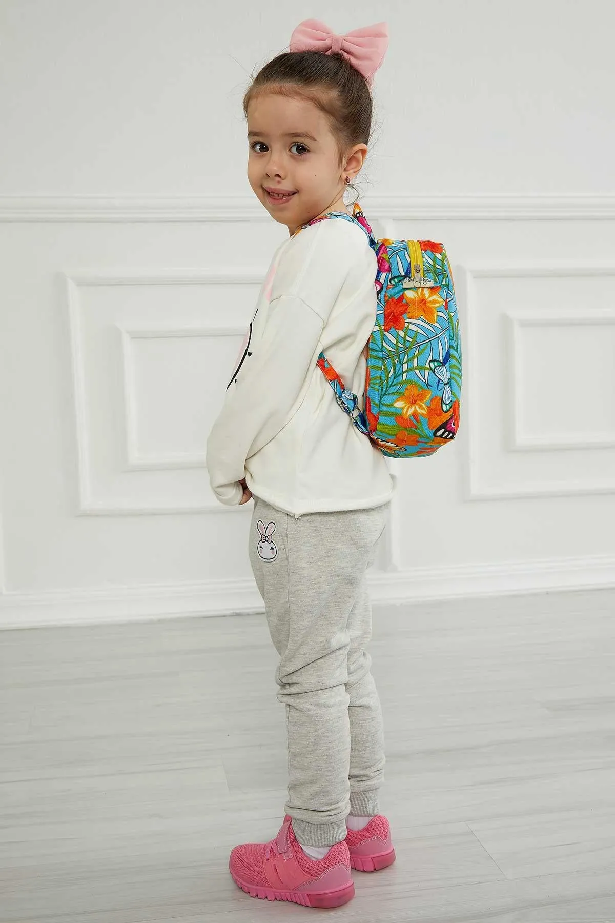 Preschool Backpack Kindergarten Little Kid Toddler School Backpacks for Boys and Girls Patterned Oversized Kid's Backpack 12'',CS-7K