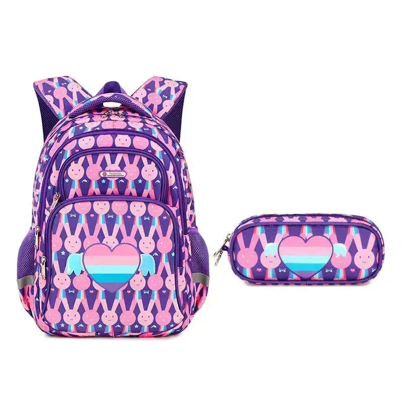 Primary School Student Schoolbag Stylish And Lightweight Grade 1-4 Children Backpack for School