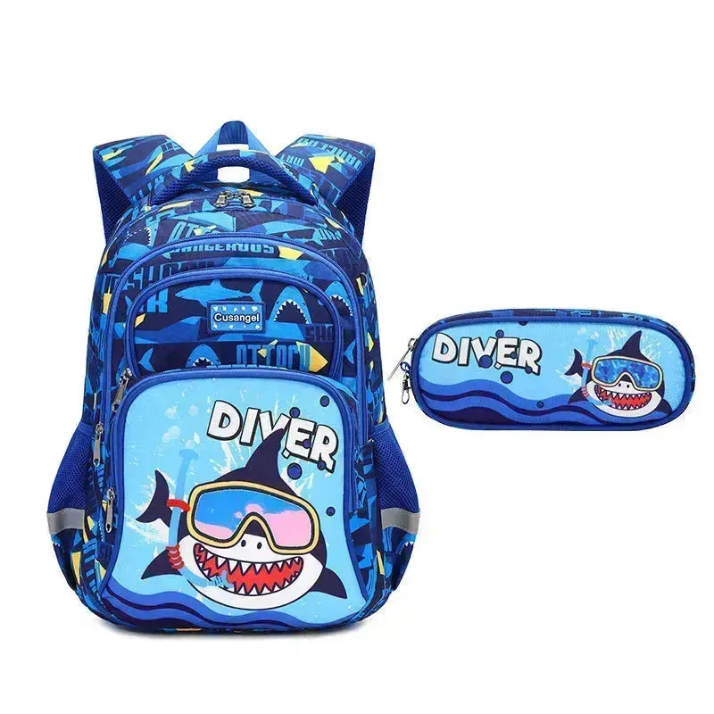 Primary School Student Schoolbag Stylish And Lightweight Grade 1-4 Children Backpack for School