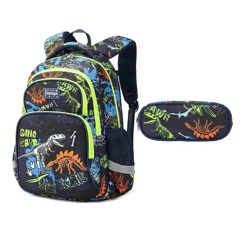 Primary School Student Schoolbag Stylish And Lightweight Grade 1-4 Children Backpack for School