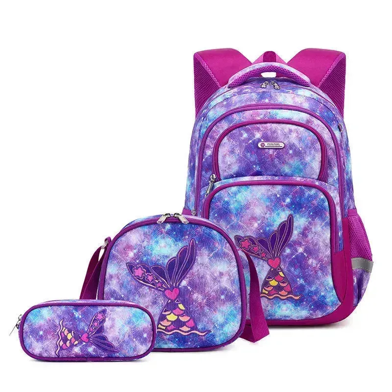 Primary School Student Schoolbag Stylish And Lightweight Grade 1-4 Children Backpack for School