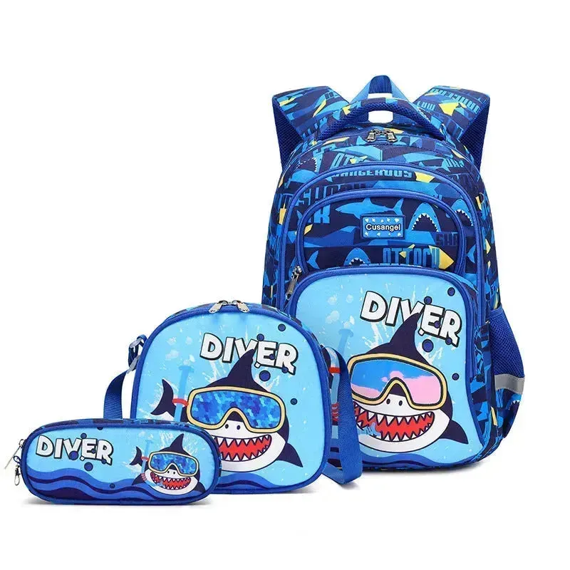 Primary School Student Schoolbag Stylish And Lightweight Grade 1-4 Children Backpack for School