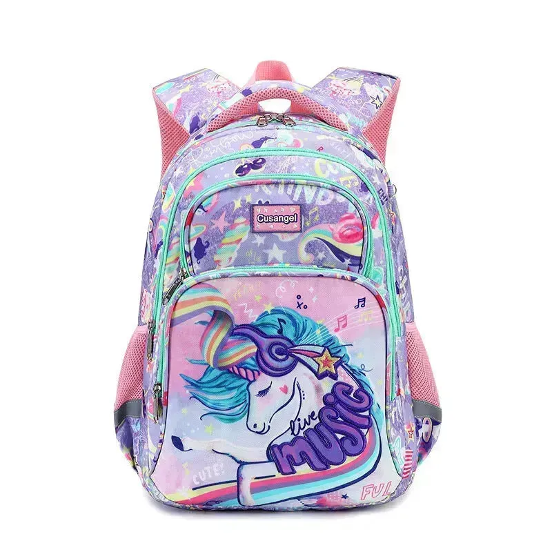 Primary School Student Schoolbag Stylish And Lightweight Grade 1-4 Children Backpack for School