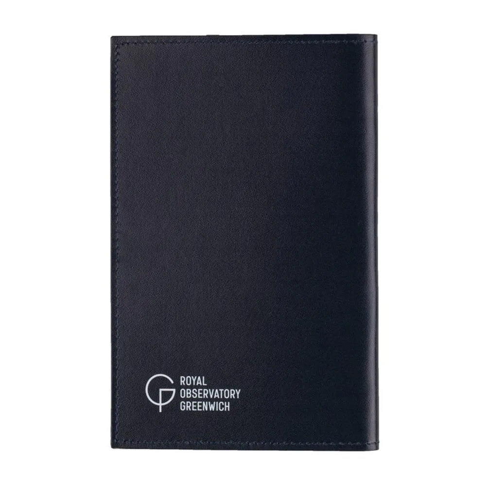 Prime Meridian Recycled Leather Passport Holder