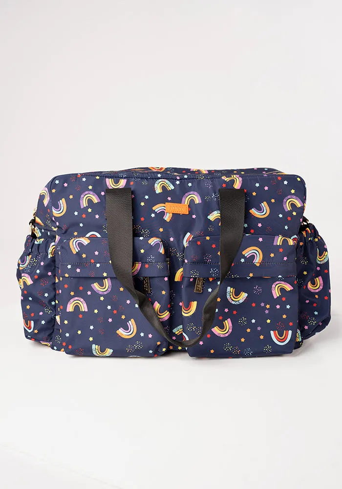 Rainbow Print Holdall