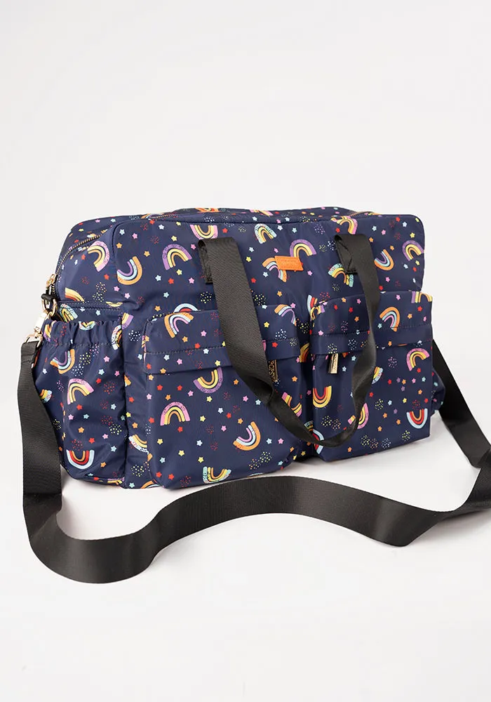 Rainbow Print Holdall