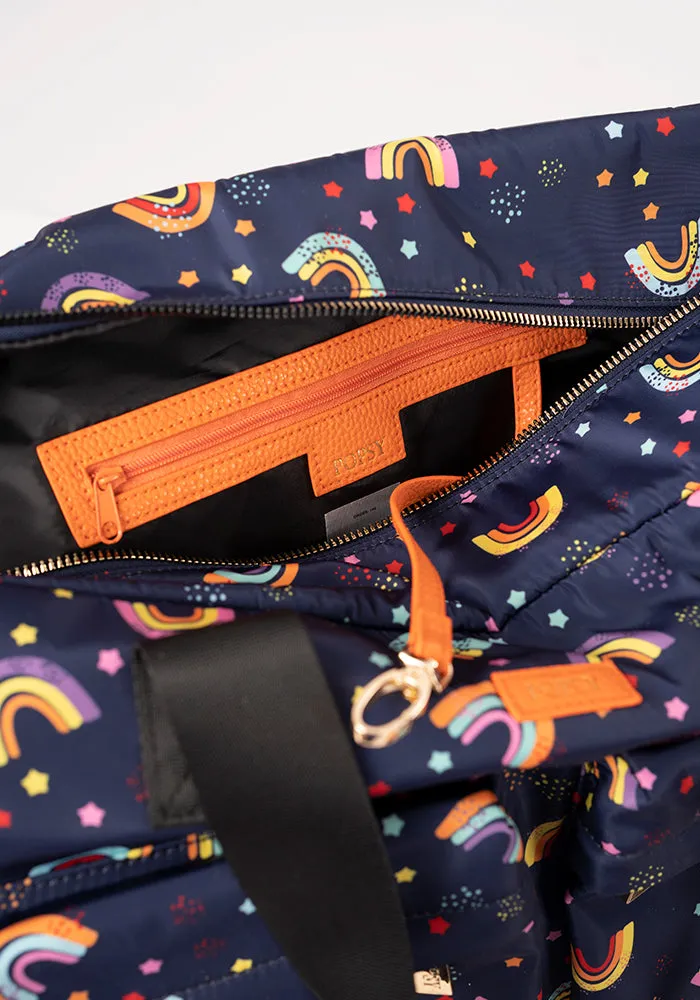 Rainbow Print Holdall