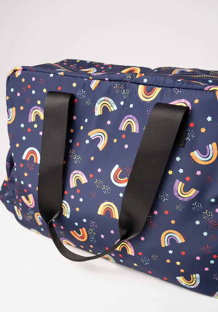 Rainbow Print Holdall