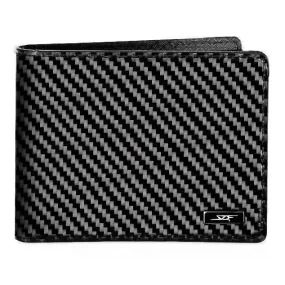 Real Flexible Carbon Fiber Bi-Fold Wallet-Carbon Fiber Wallet