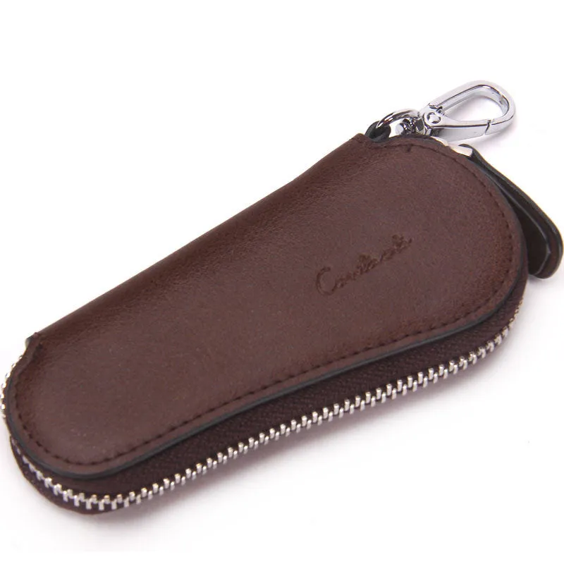 Retro Style Zipper Key Bag Car Key Wallet