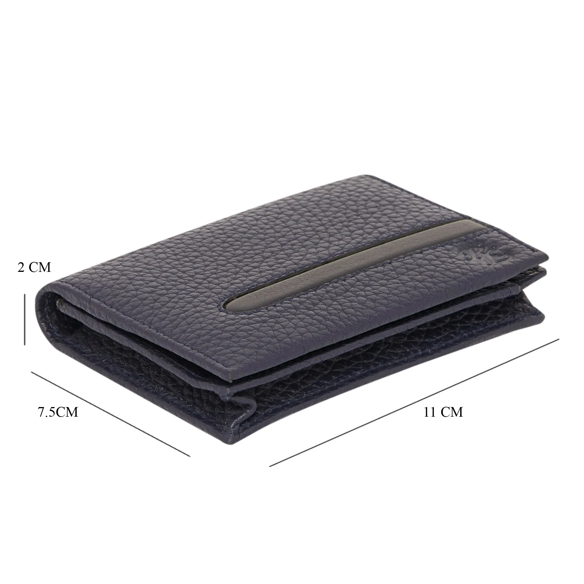 RL Wave Leather Credit Card case Wallet