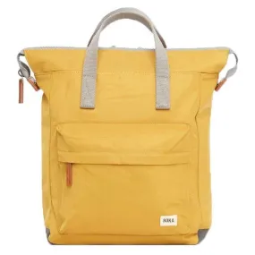 Roka Bantry B Medium Sustainable Nylon Backpack - Corn Yellow