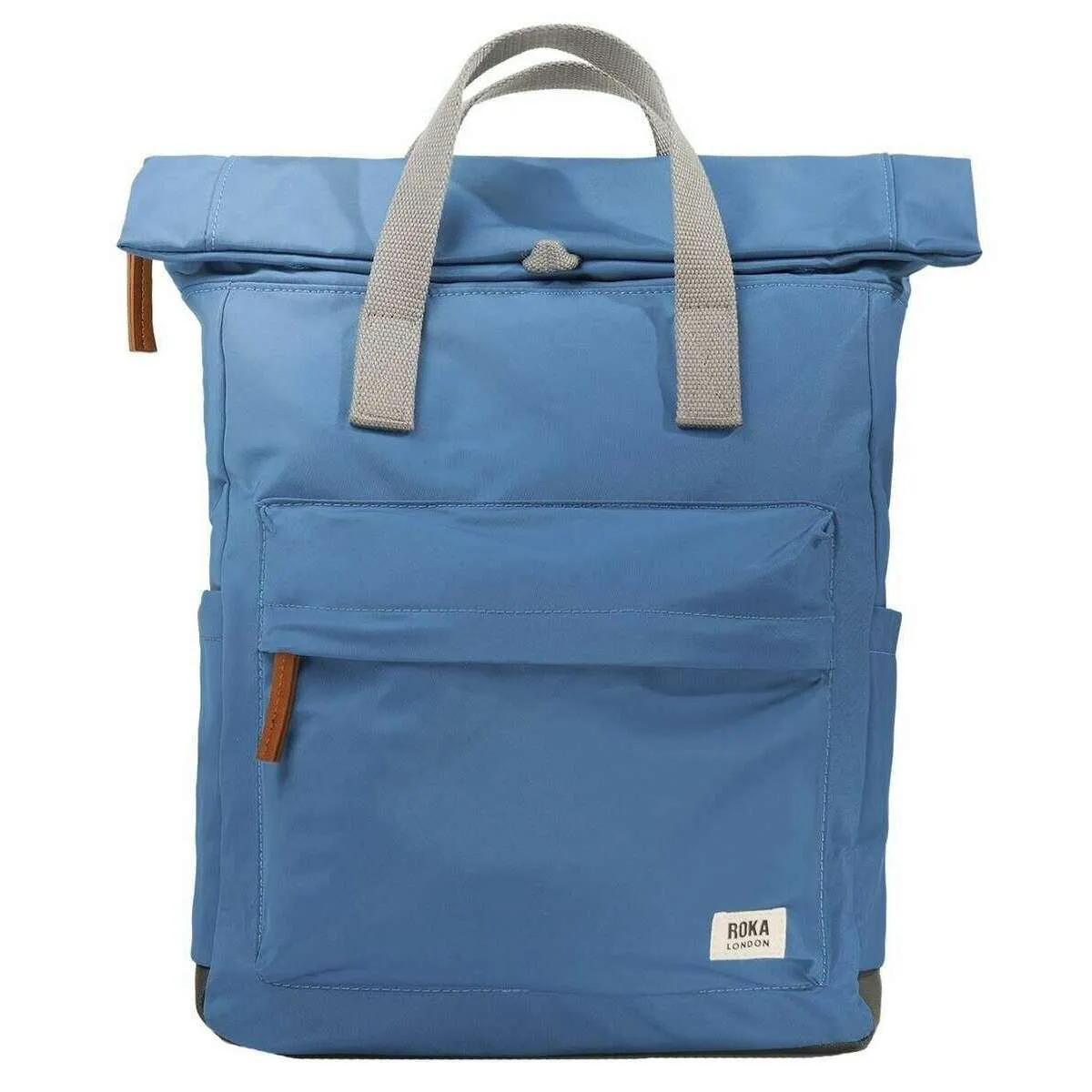 Roka Canfield B Medium Recycled Nylon Backpack - Seaport Blue