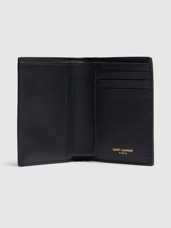 Saint Laurent   YSL leather wallet 