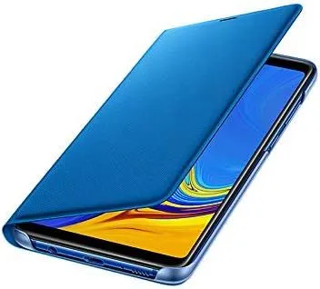 Samsung Galaxy A9 2018 Wallet Cover Blue - EF-WA920PLEGWW