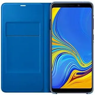 Samsung Galaxy A9 2018 Wallet Cover Blue - EF-WA920PLEGWW