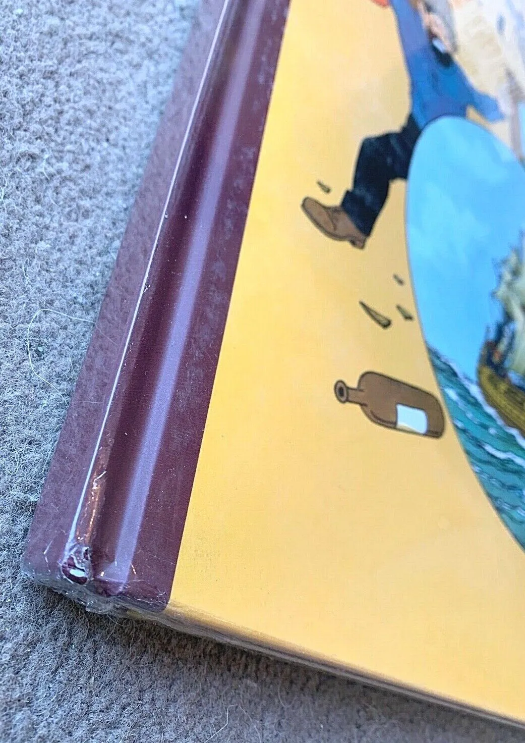 SECRET OF THE UNICORN Little Brown 2012 1st GIANT Facsimile Edition Tintin Book