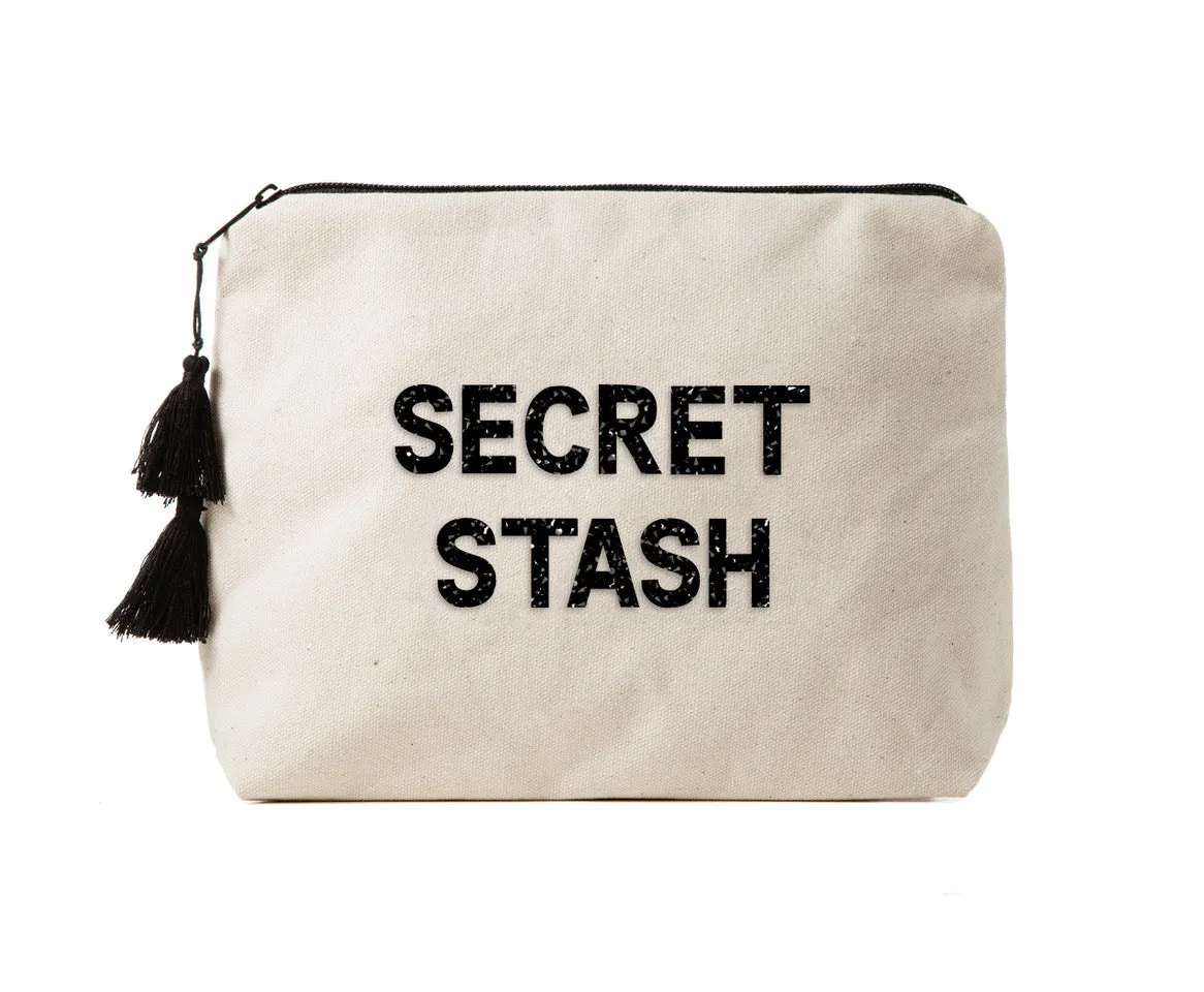 SECRET STASH-Crystal Bikini Bag Clutch