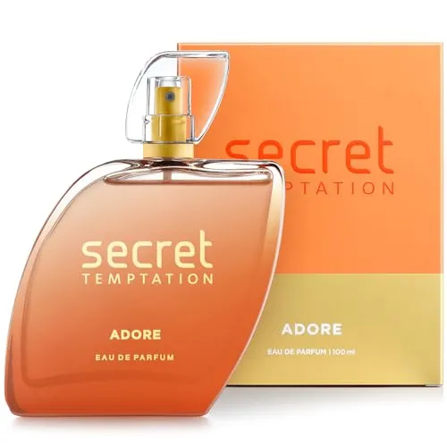 Secret Temptation Adore Eau De Parfum for Women, 50ml | Long Lasting Floral Office Wear Fragrance| Luxury Perfume Gift for Wife