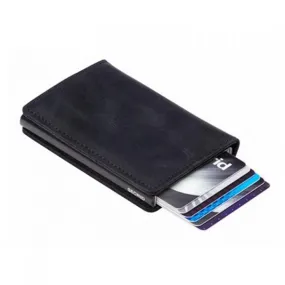 Secrid: Slimwallet Black Matte Leather