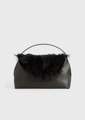 Shearling bag bark