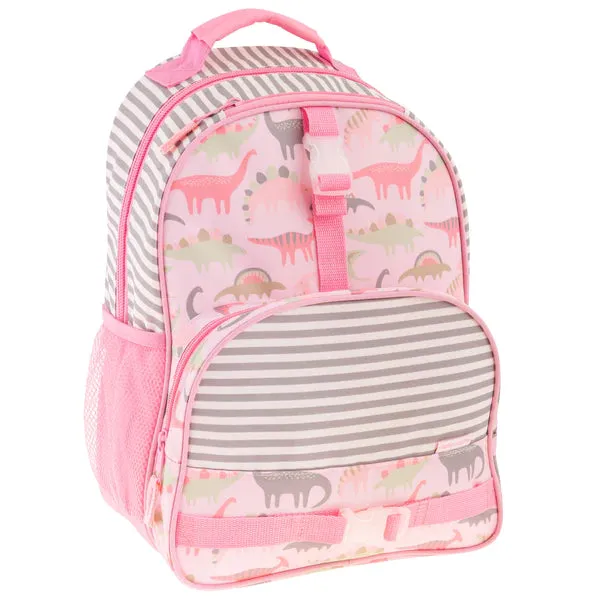 SJ Backpack-Pink Dino