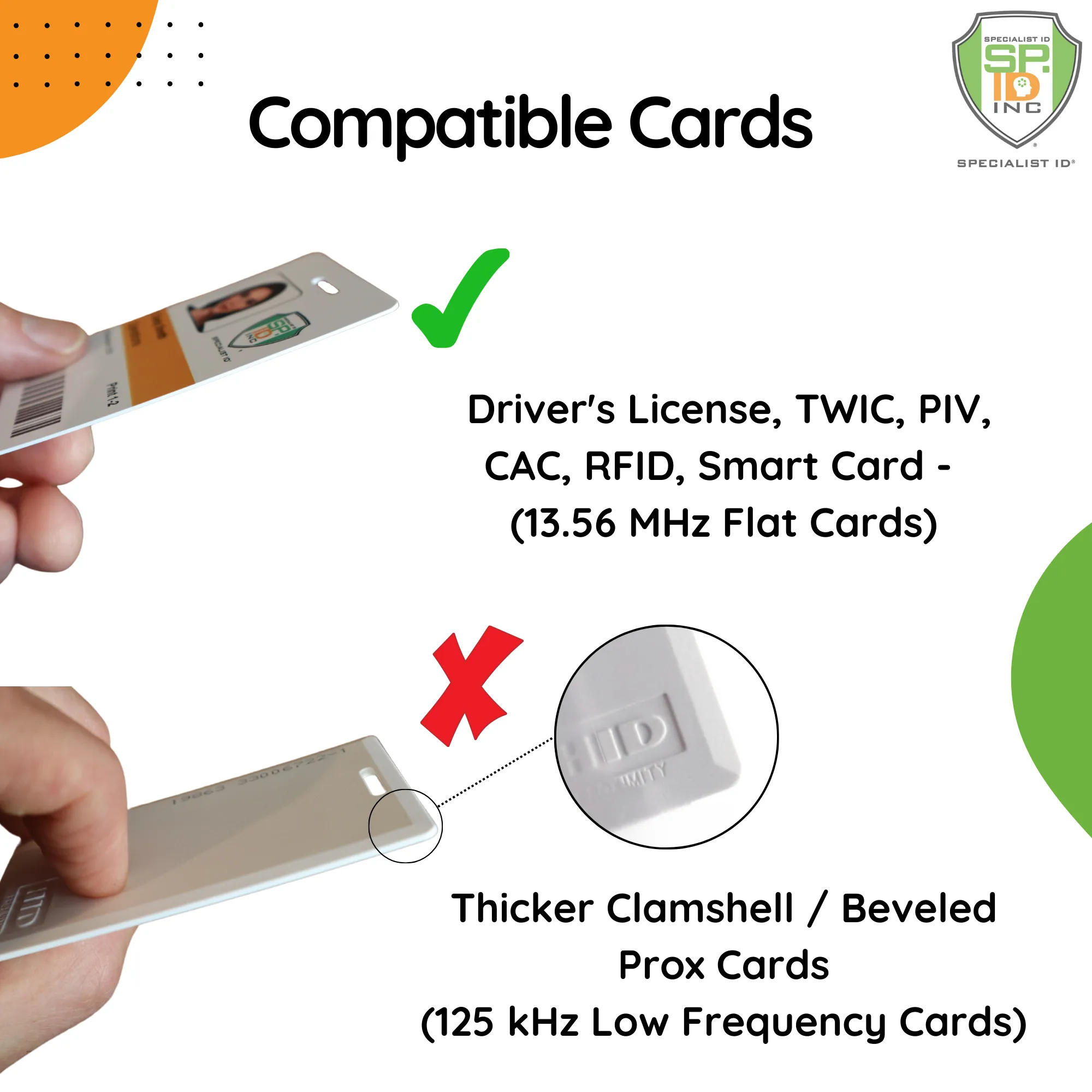 SkimSAFE FIPS 201 RFID Blocking 2-Card ID Holder (AH-210)