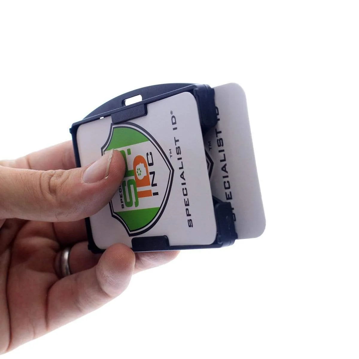 SkimSAFE FIPS 201 RFID Blocking 2-Card ID Holder (AH-210)